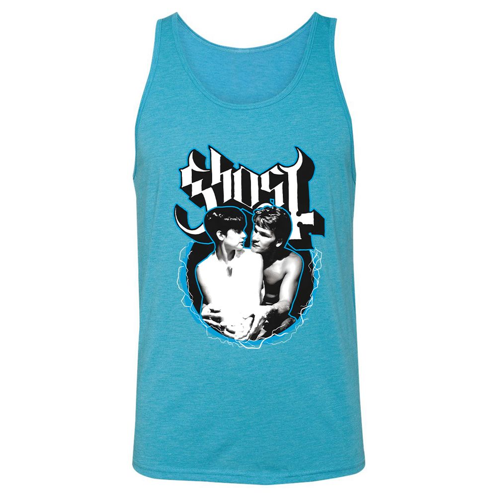 Unisex Jersey Tank - 45Z8P8LS - Aqua Triblend - 3