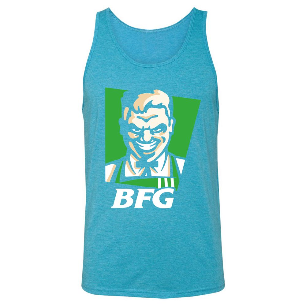 Unisex Jersey Tank - 3WGJ85S8 - Aqua Triblend - 3