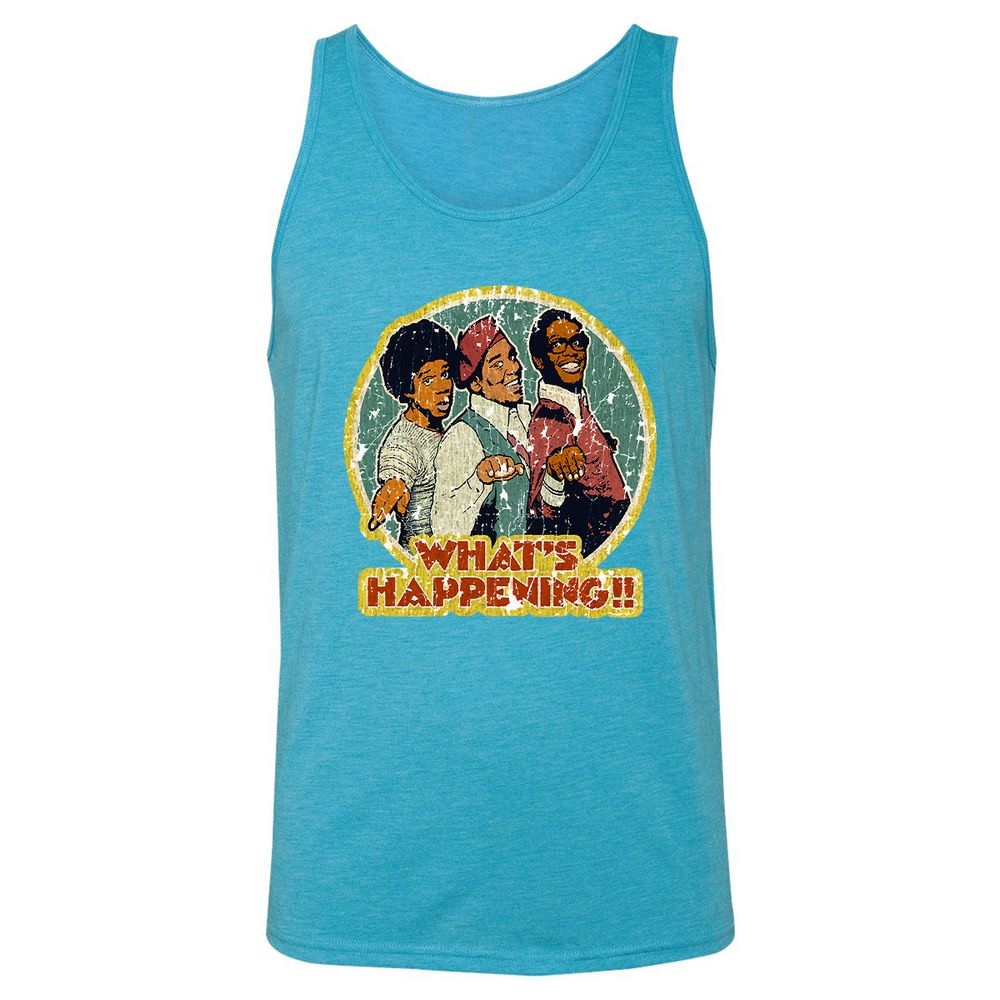 Unisex Jersey Tank - X6AUB79H - Aqua Triblend - 3