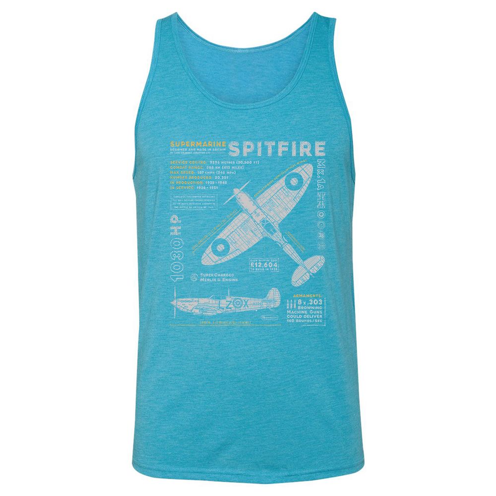 Supermarine Spitfire Essential - Aqua Triblend - 3