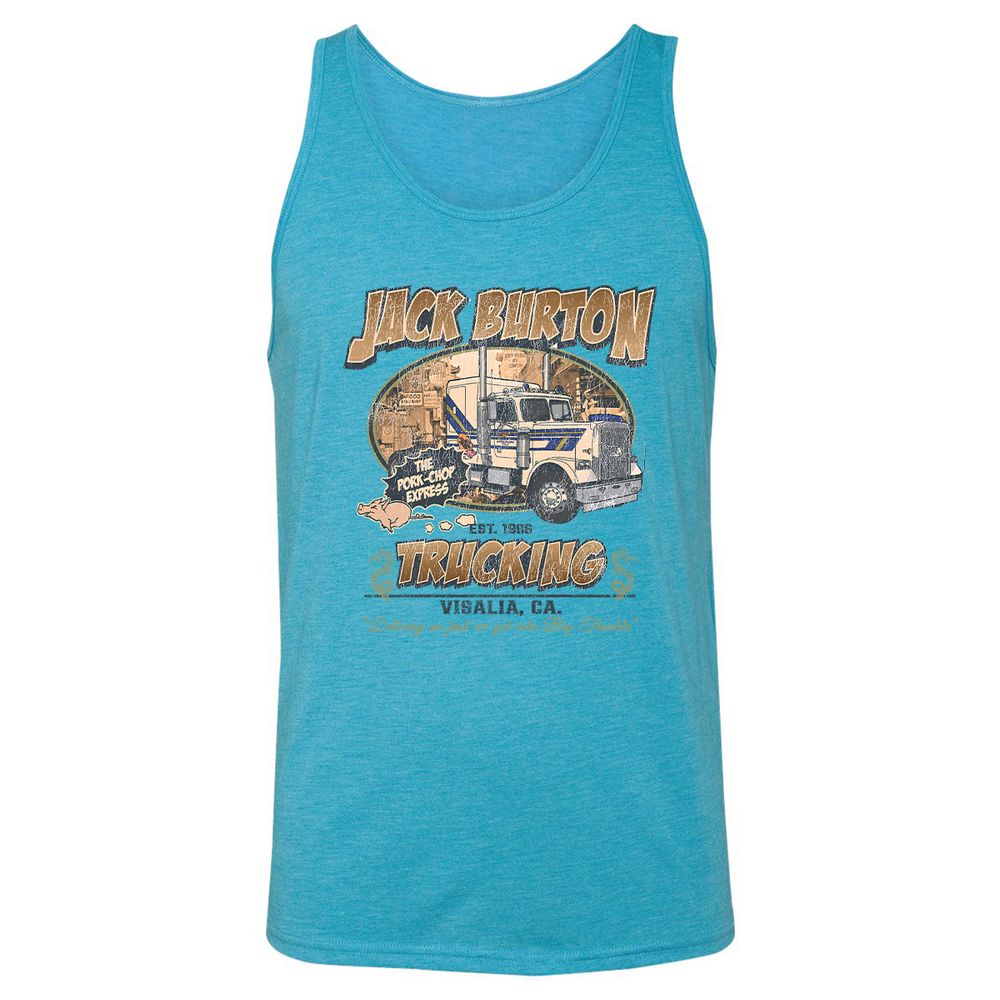 Big Trouble Trucking Company - Aqua Triblend - 3