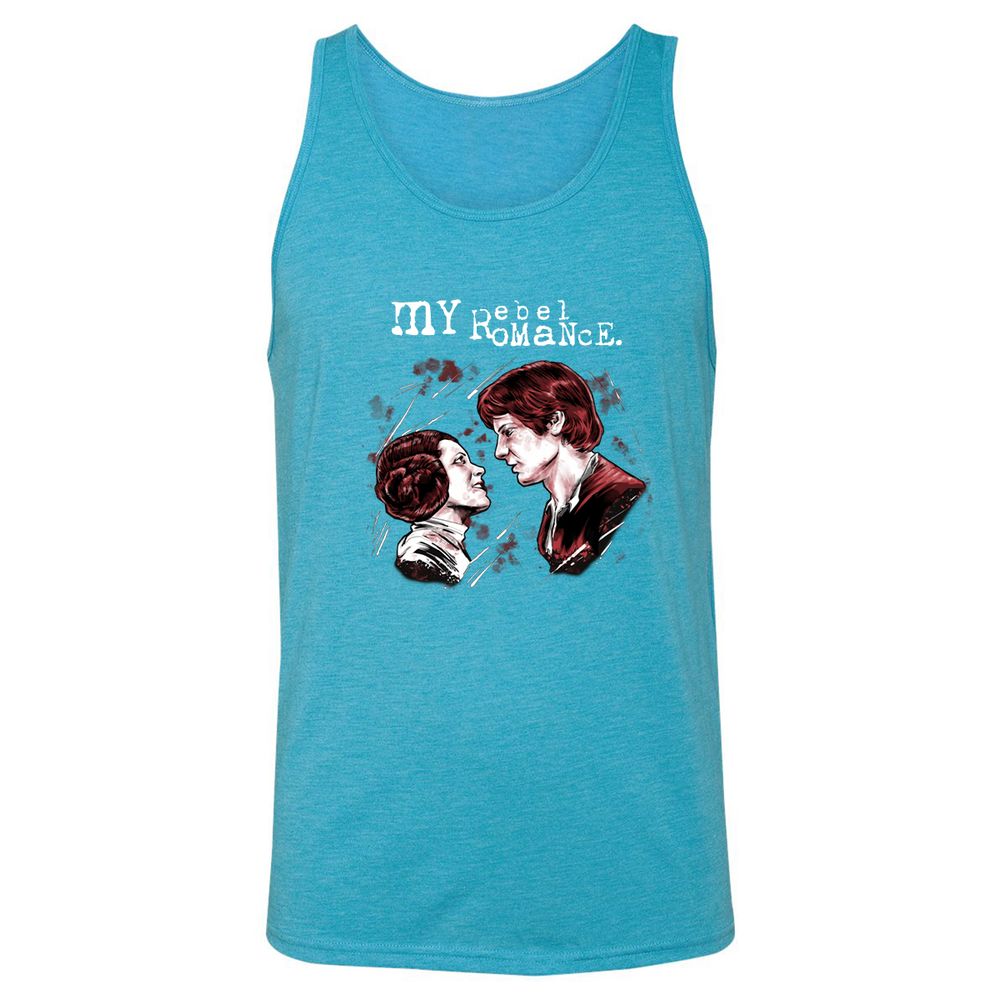 Unisex Jersey Tank - SV872B9K - Aqua Triblend - 3