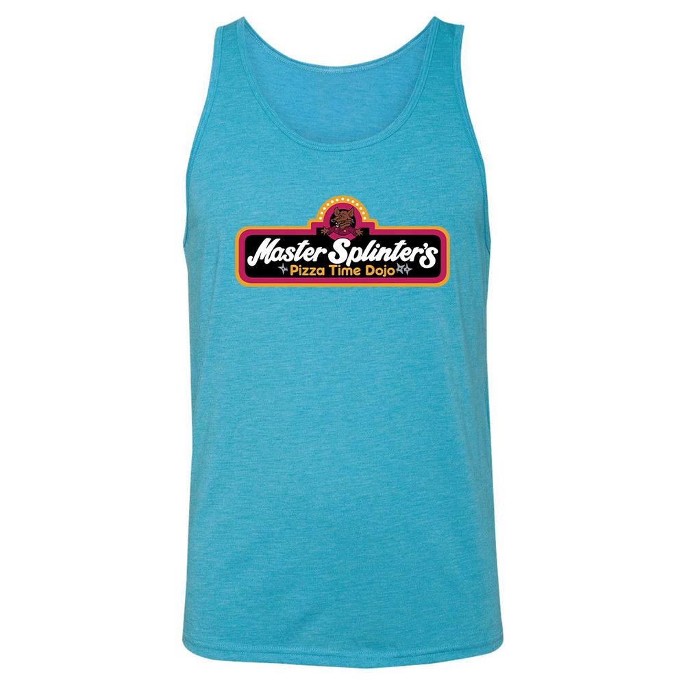 Unisex Jersey Tank - NH7KX389 - Aqua Triblend - 3