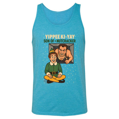 Unisex Jersey Tank - Y45DZY5B - Aqua Triblend - 3