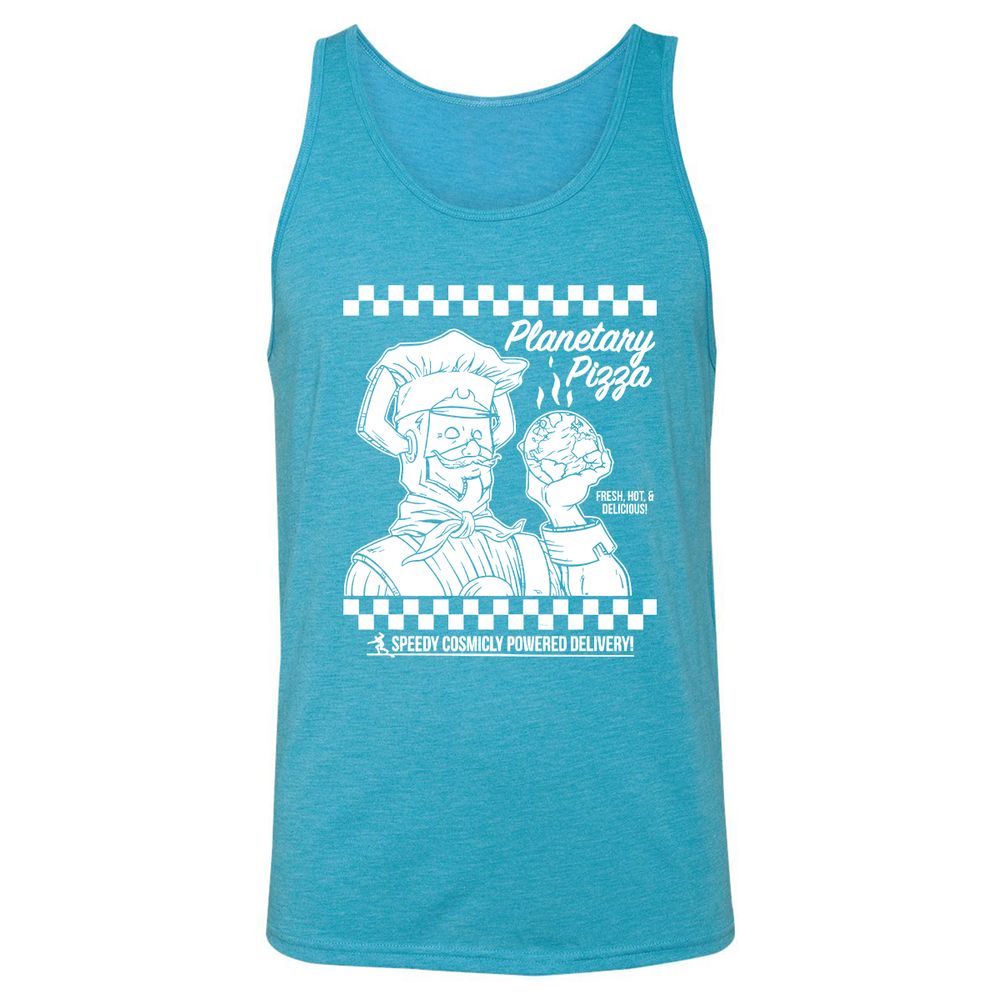 Unisex Jersey Tank - CFDBVCYJ - Aqua Triblend - 3