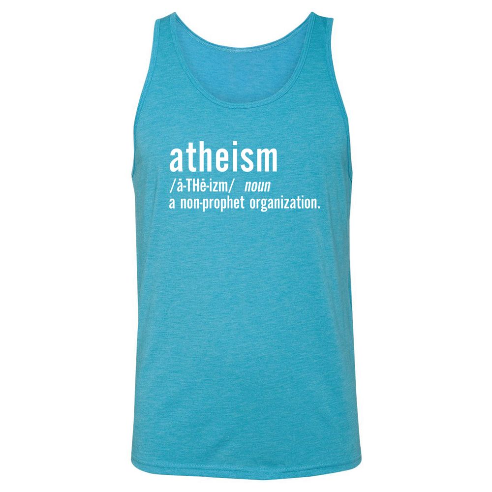 Unisex Jersey Tank - 1NSQWRRF - Aqua Triblend - 3