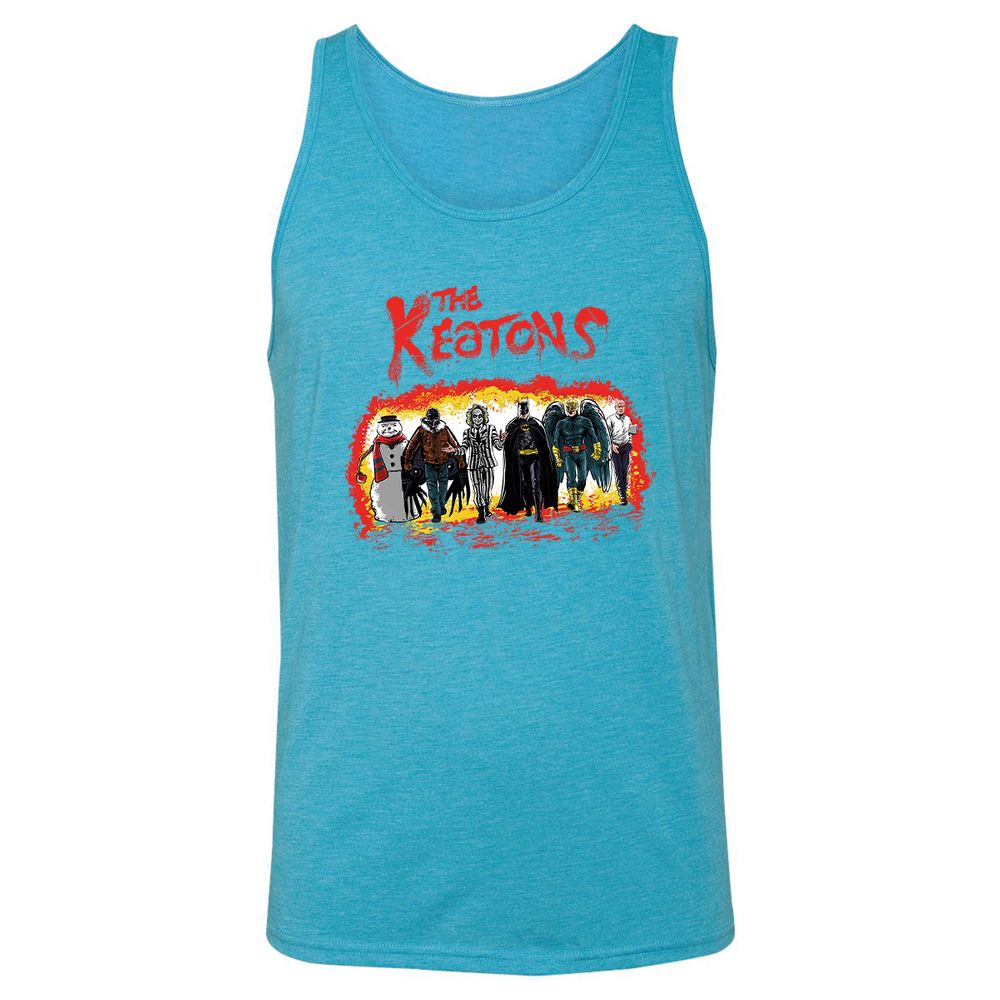 Unisex Jersey Tank - SPL9DQBY - Aqua Triblend - 3