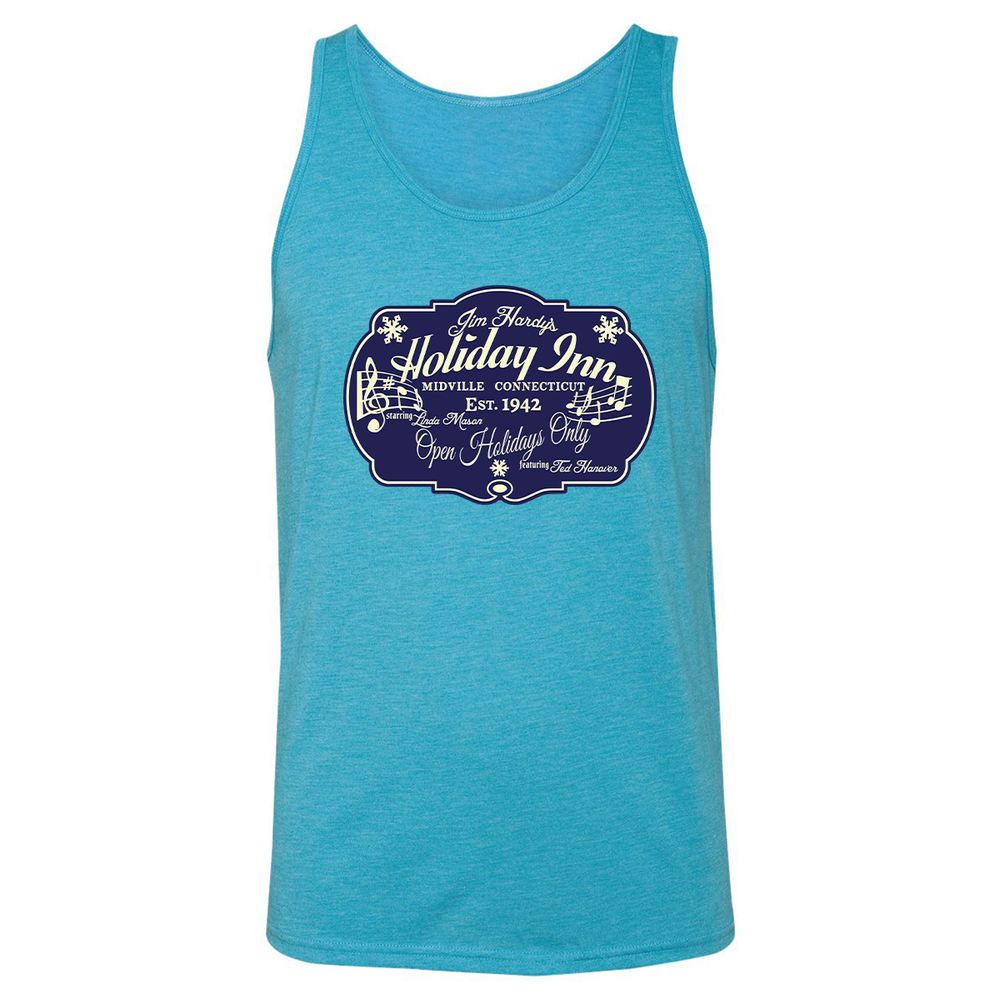 Unisex Jersey Tank - KLDLY4FW - Aqua Triblend - 3