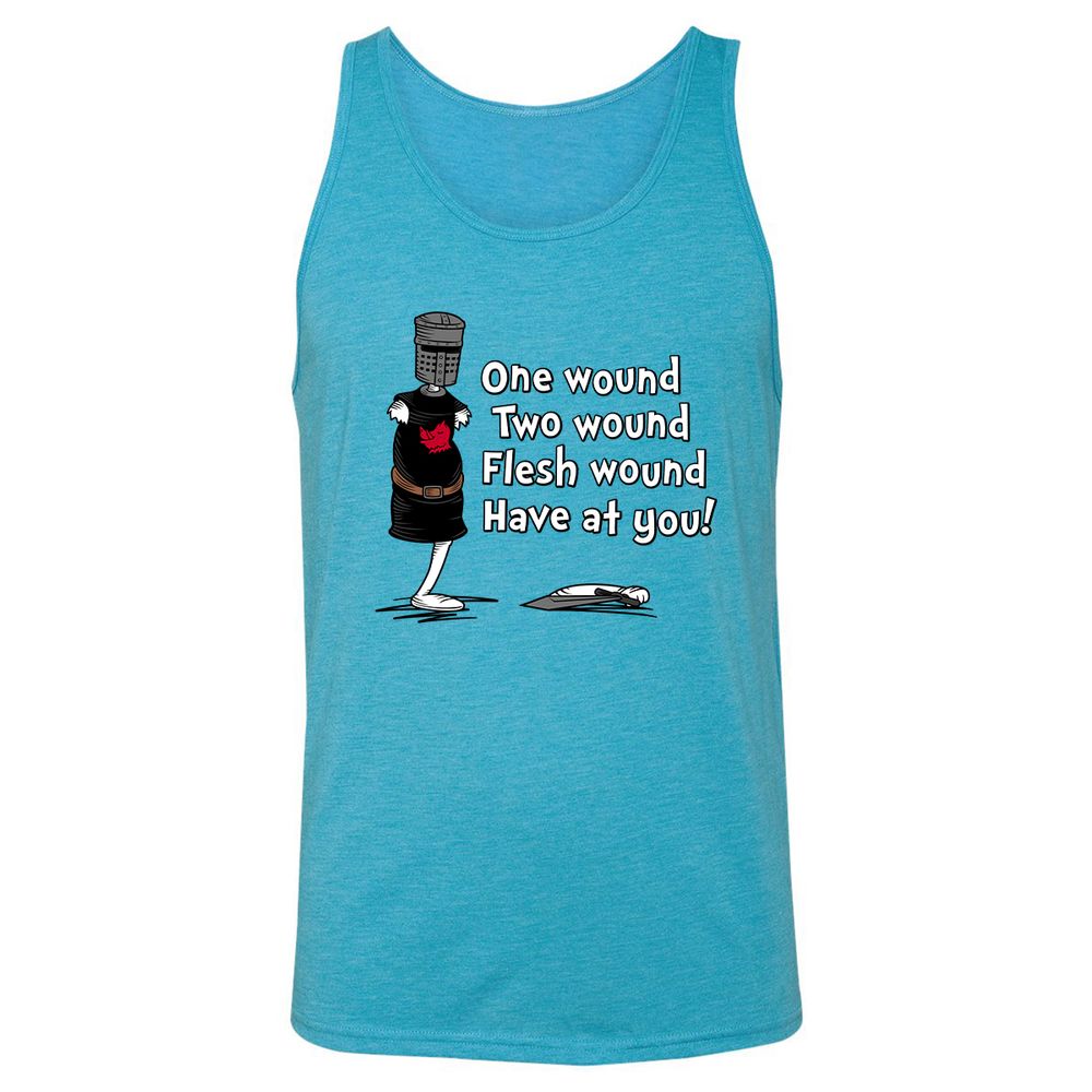 Unisex Jersey Tank - TYW7UXPF - Aqua Triblend - 3