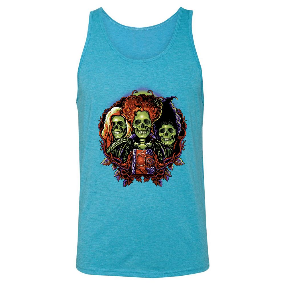 Unisex Jersey Tank - WH4YRFJM - Aqua Triblend - 3