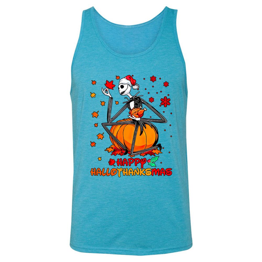 Unisex Jersey Tank - 176G3LWF - Aqua Triblend - 3