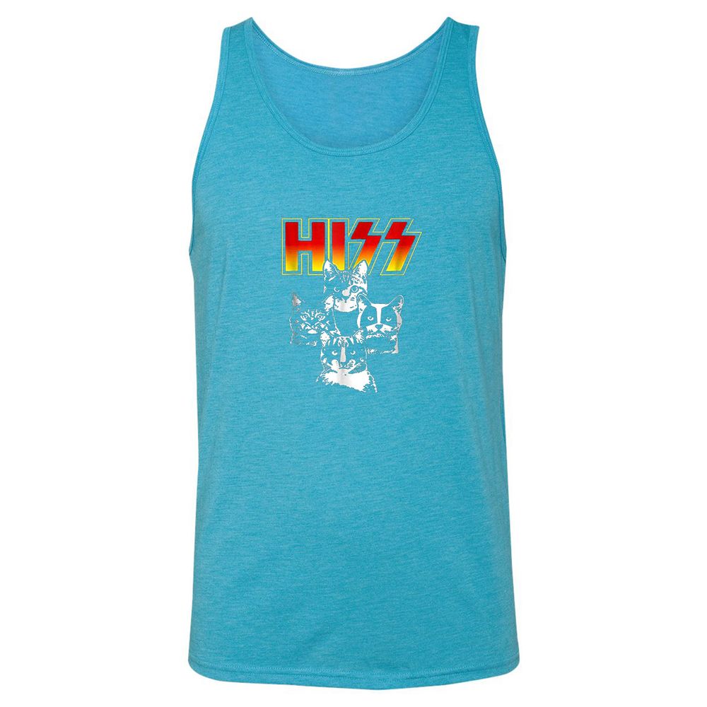 Unisex Jersey Tank - T27GQ43J - Aqua Triblend - 3