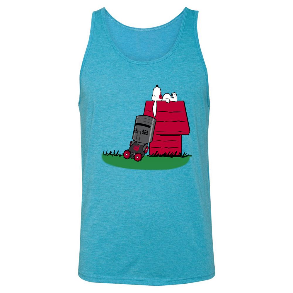 Unisex Jersey Tank - BB8PYE6K - Aqua Triblend - 3