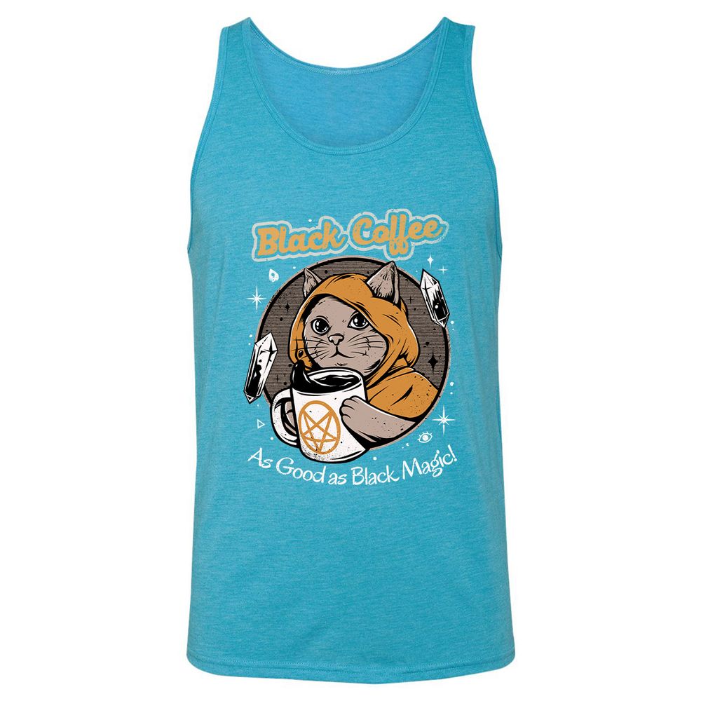 Unisex Jersey Tank - MA9SEM3B - Aqua Triblend - 3