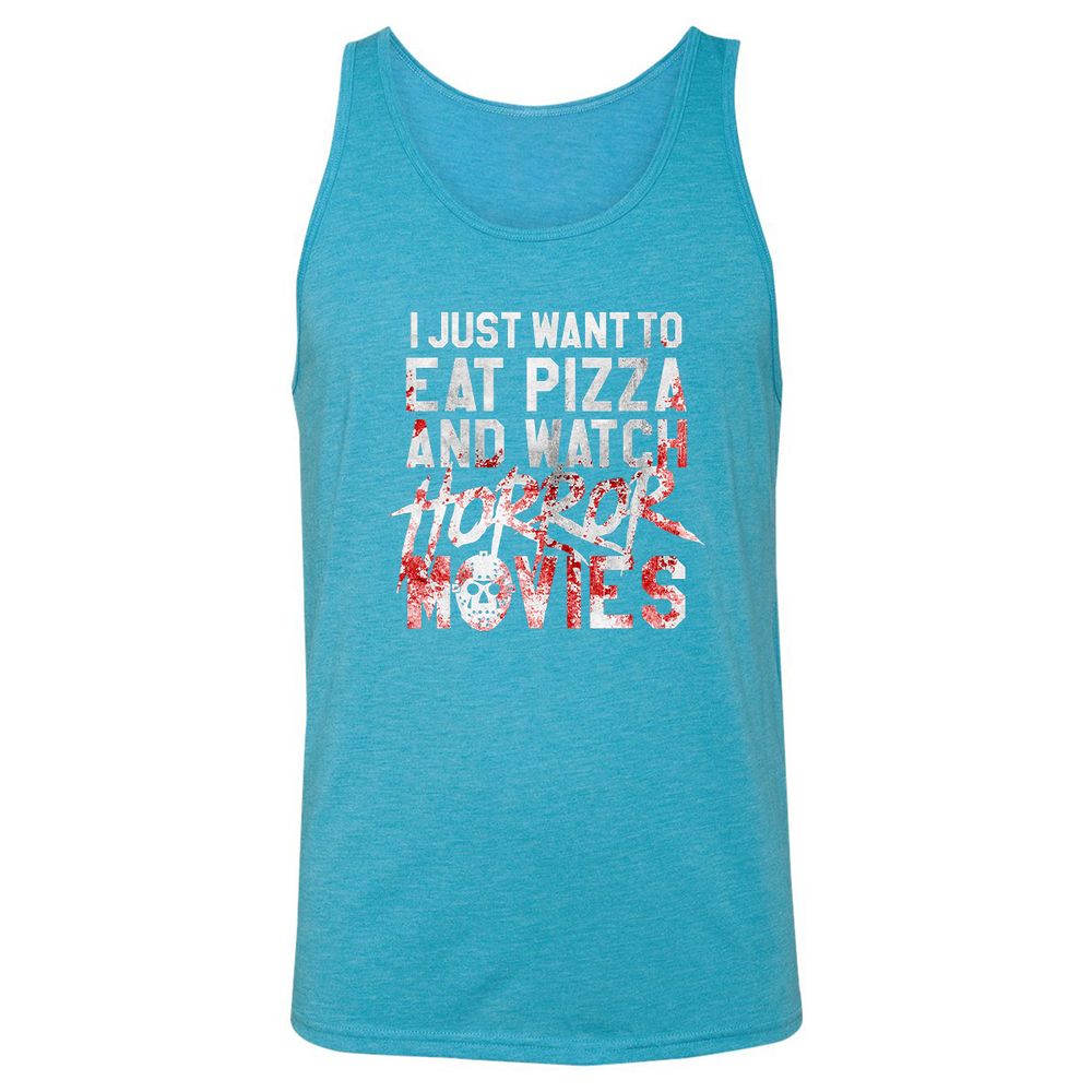 Unisex Jersey Tank - 5VY2C8F1 - Aqua Triblend - 3