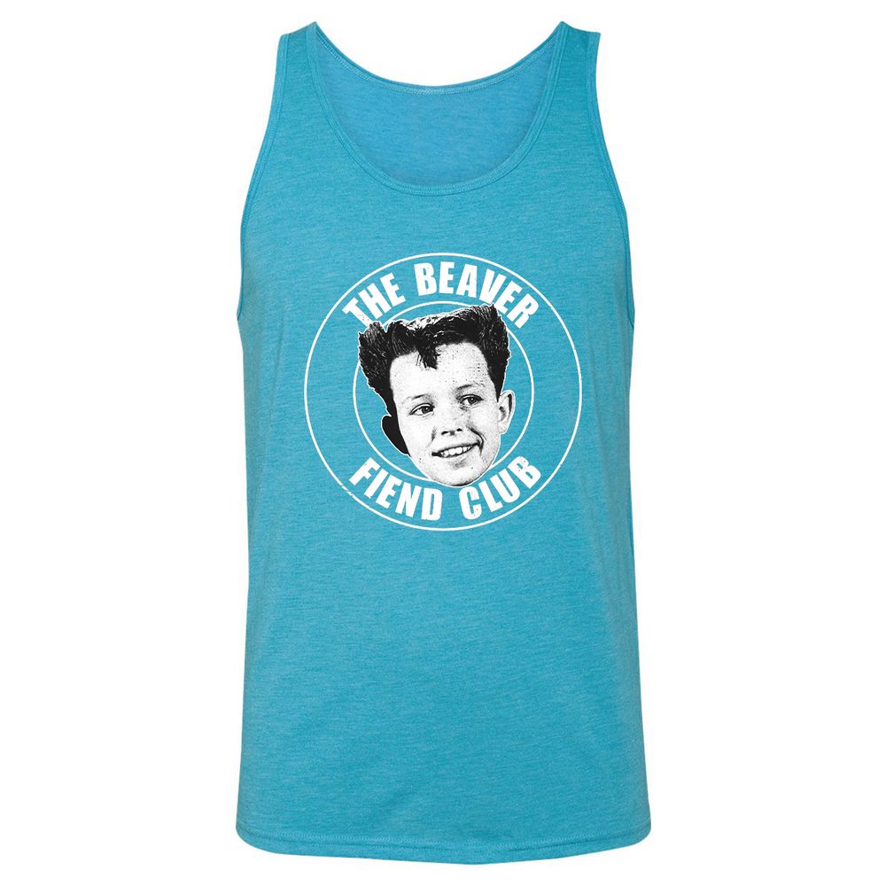 Unisex Jersey Tank - Q7PK68CA - Aqua Triblend - 3
