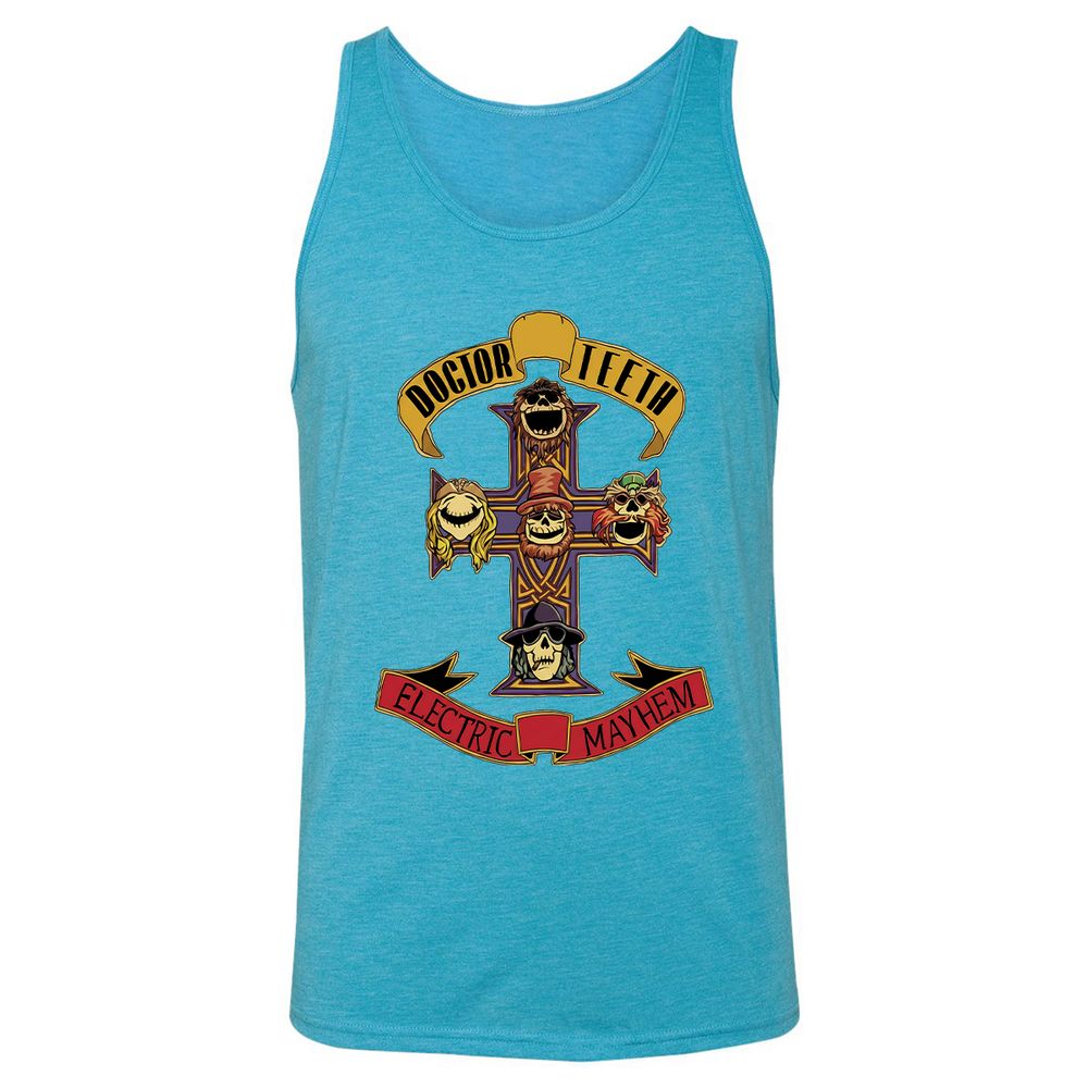 Unisex Jersey Tank - N1TFCSDV - Aqua Triblend - 3