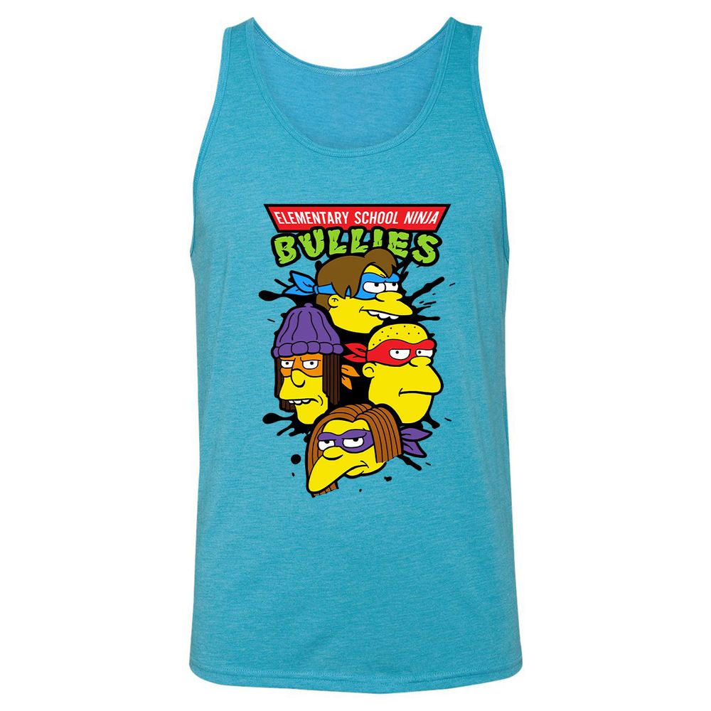 Unisex Jersey Tank - 49QCNTZ3 - Aqua Triblend - 3