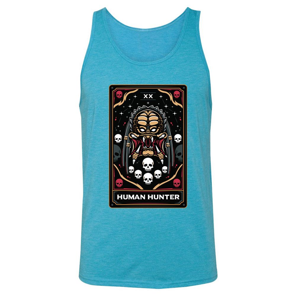 Unisex Jersey Tank - ZUNBGU2L - Aqua Triblend - 3