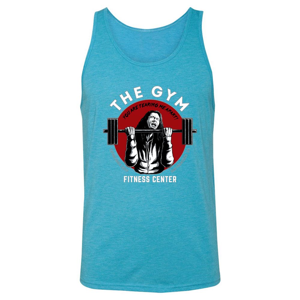 Unisex Jersey Tank - 9BAKZQSA - Aqua Triblend - 3