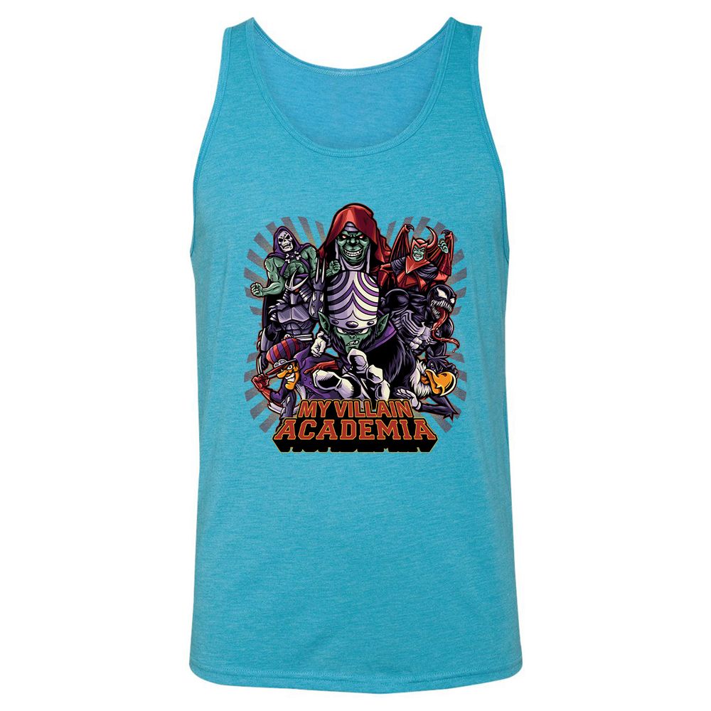 Unisex Jersey Tank - 9AE1651N - Aqua Triblend - 3
