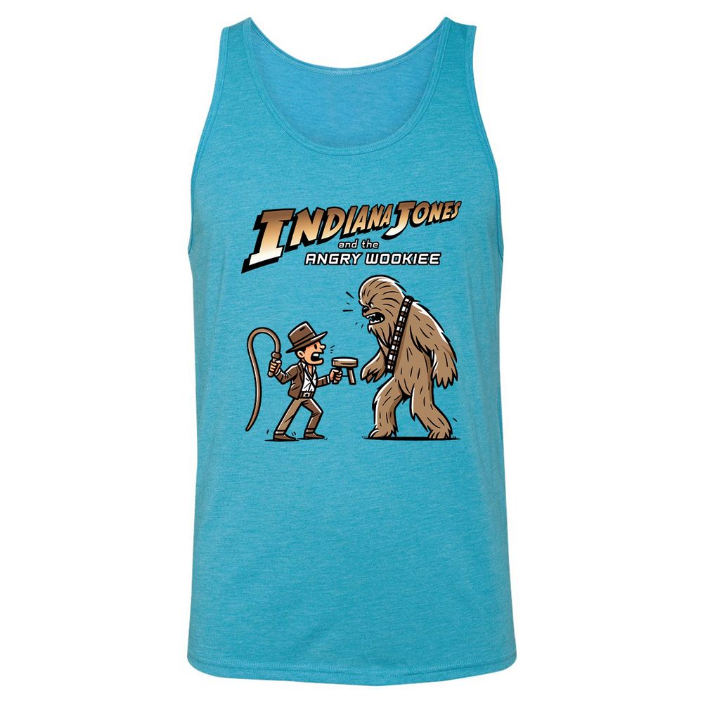 Unisex Jersey Tank - DKWMZ5CP - Aqua Triblend - 3