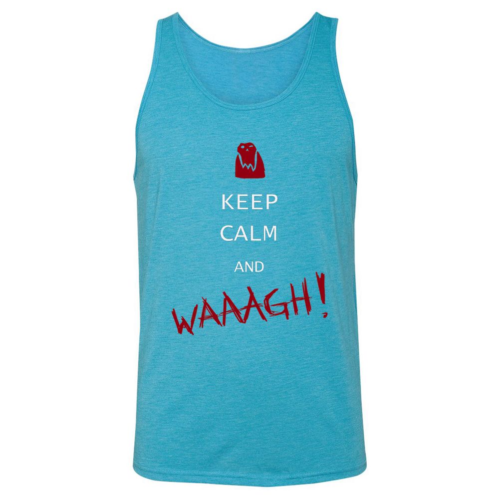 Unisex Jersey Tank - ST5G3U19 - Aqua Triblend - 3