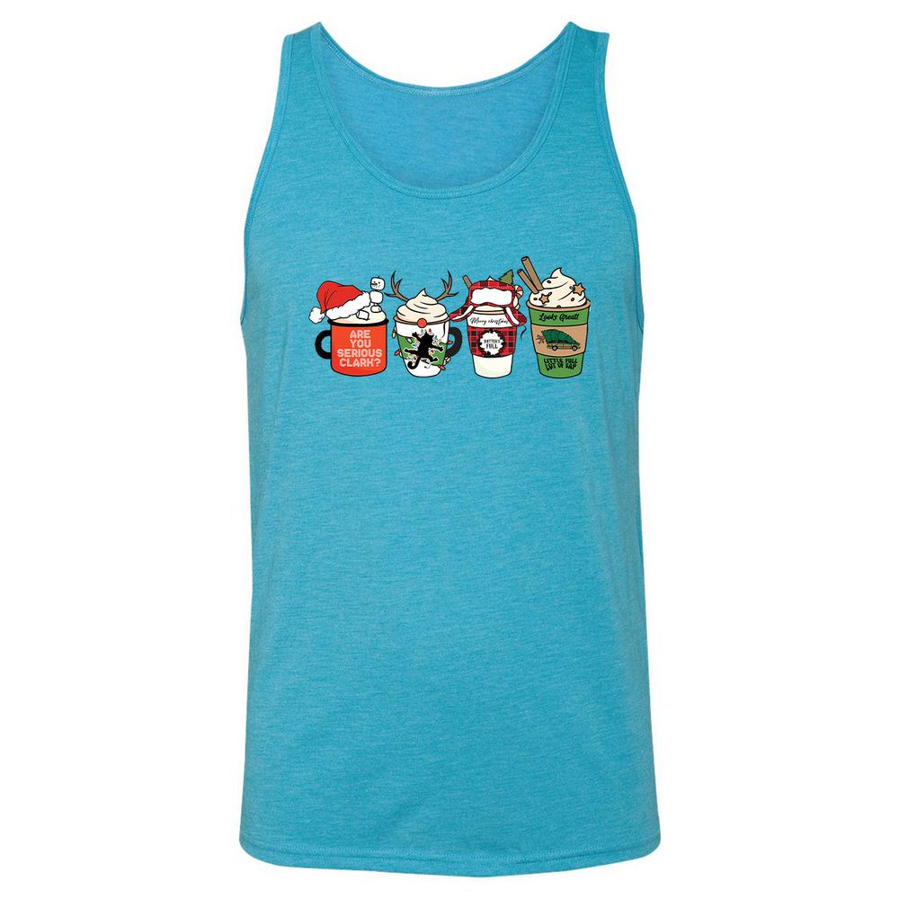 Unisex Jersey Tank - TGHBSM32 - Aqua Triblend - 3