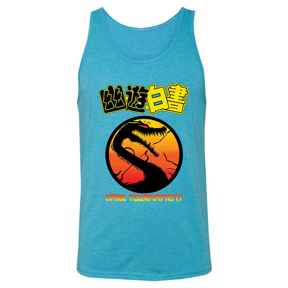 Unisex Jersey Tank - S851MDBB - Aqua Triblend - 3