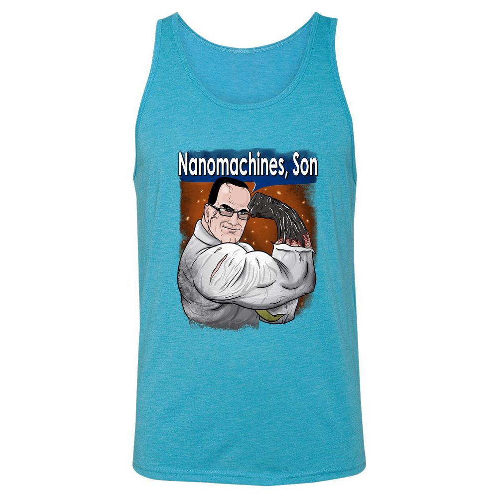 Unisex Jersey Tank - SWP6HYTF - Aqua Triblend - 3