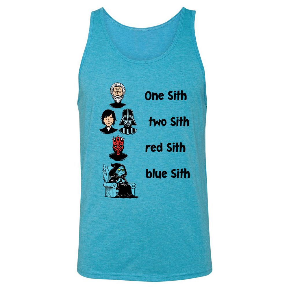 Unisex Jersey Tank - ZCKL9Y7A - Aqua Triblend - 3