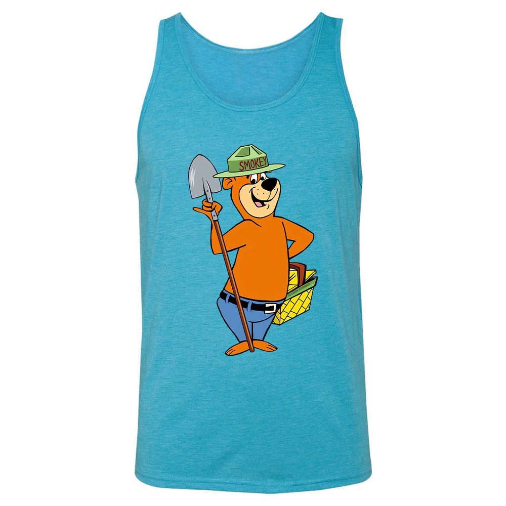 Unisex Jersey Tank - VD3K14RR - Aqua Triblend - 3