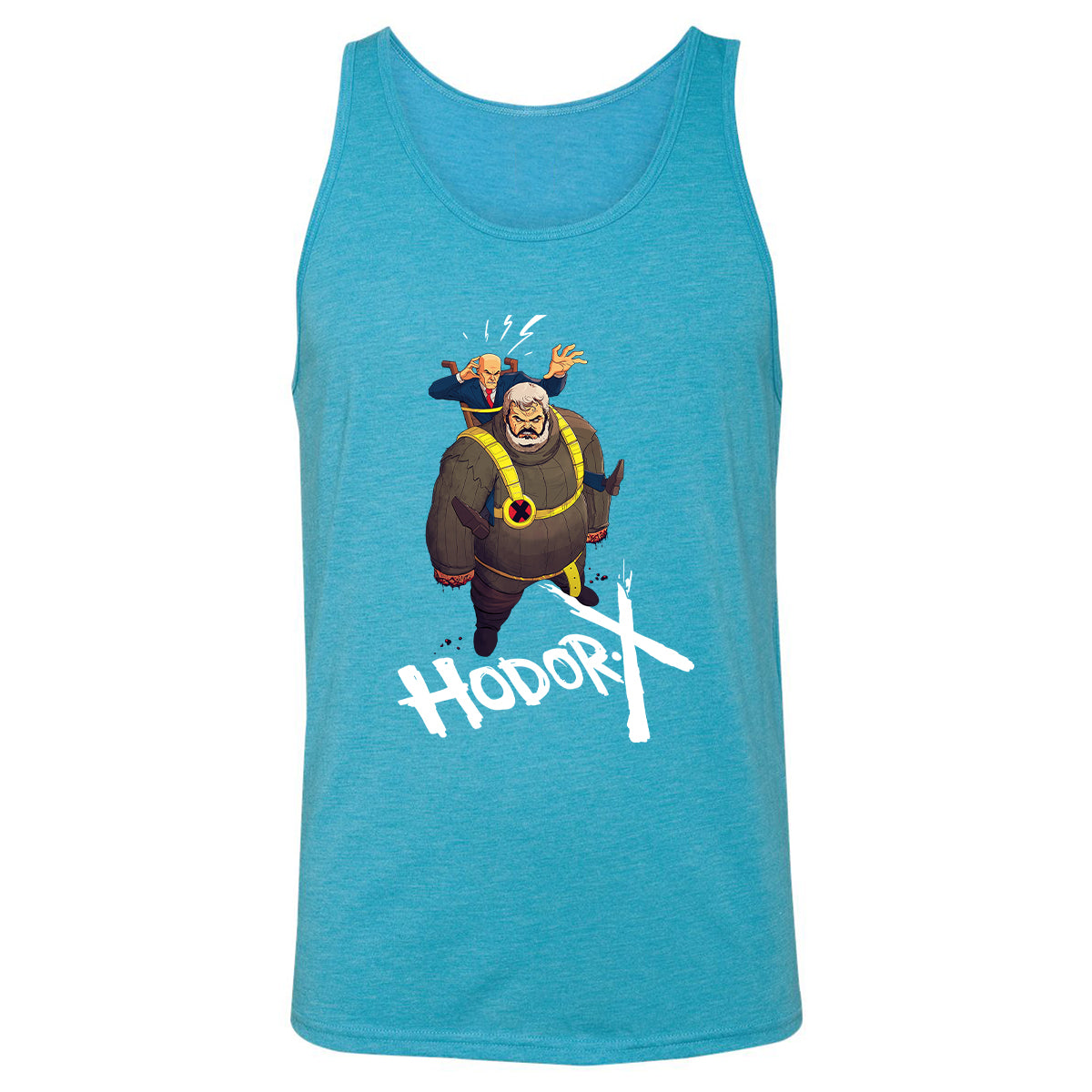 Unisex Jersey Tank - 8EZ86R2Y - Aqua Triblend - 3