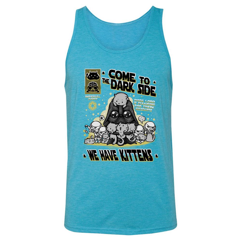 Unisex Jersey Tank - JBNTCW6K - Aqua Triblend - 3