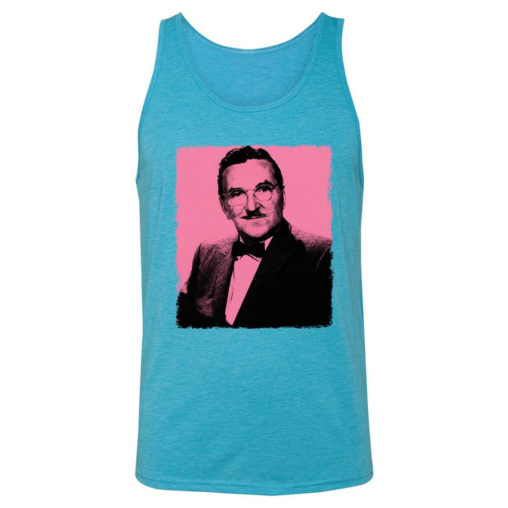Unisex Jersey Tank - 3XK5FYD4 - Aqua Triblend - 3