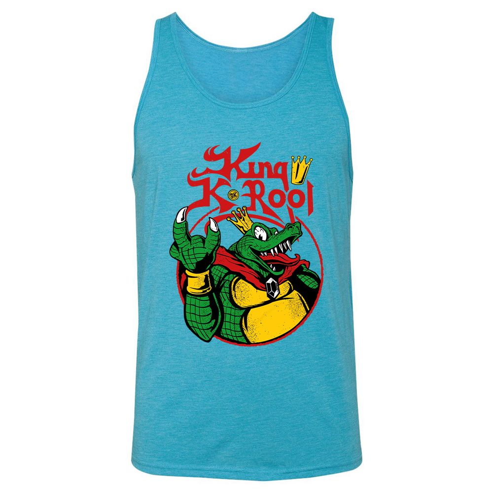 Unisex Jersey Tank - JHCBT7S6 - Aqua Triblend - 3
