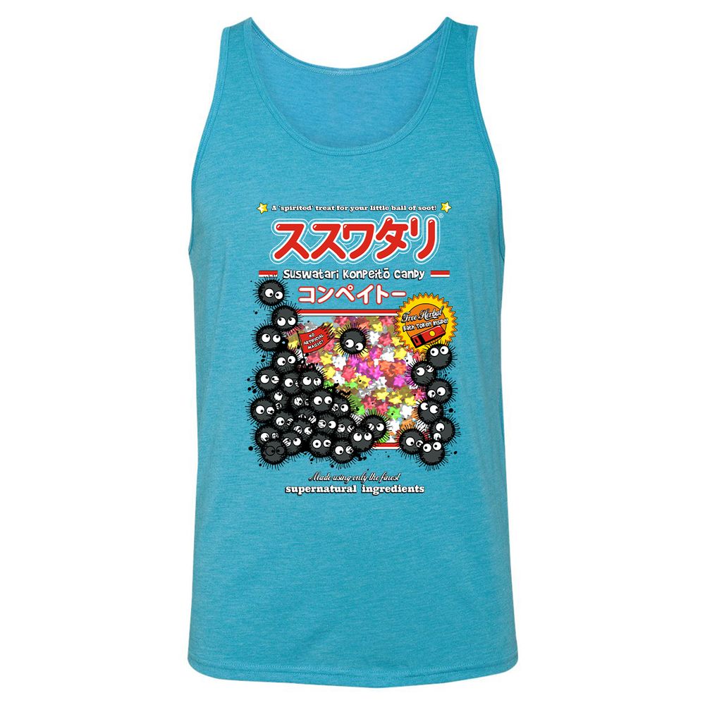 Unisex Jersey Tank - 2WDQJYPK - Aqua Triblend - 3