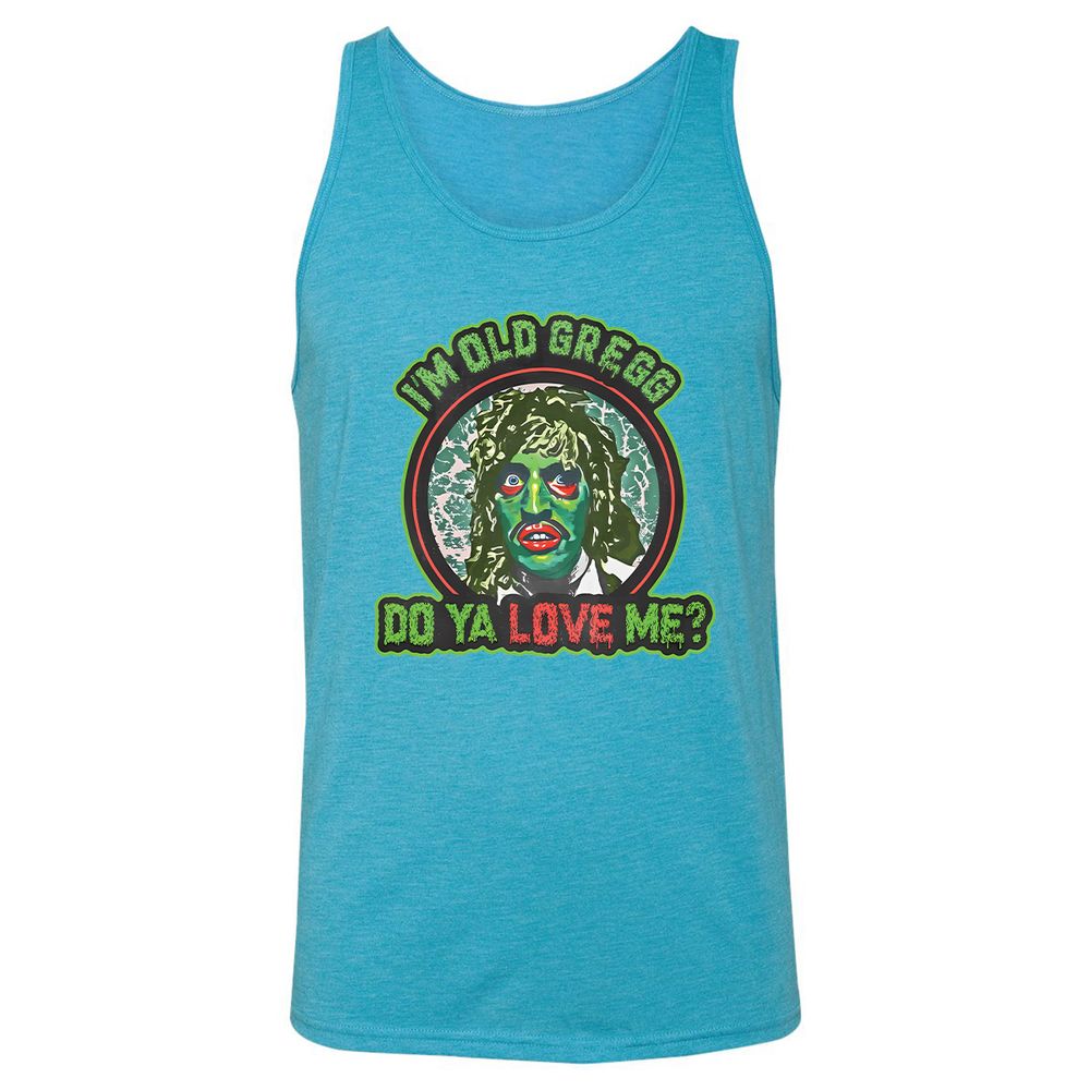 Unisex Jersey Tank - 7CU5W9WA - Aqua Triblend - 3