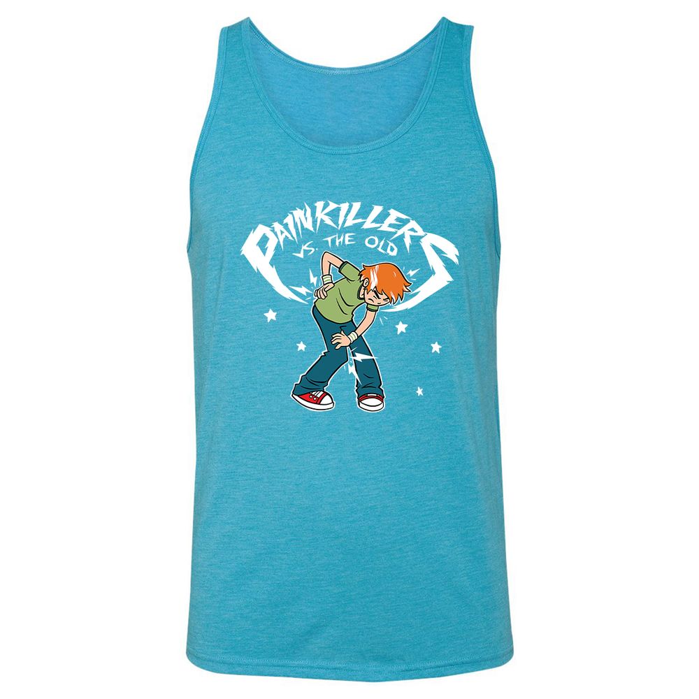 Unisex Jersey Tank - 3HDUJJ22 - Aqua Triblend - 3