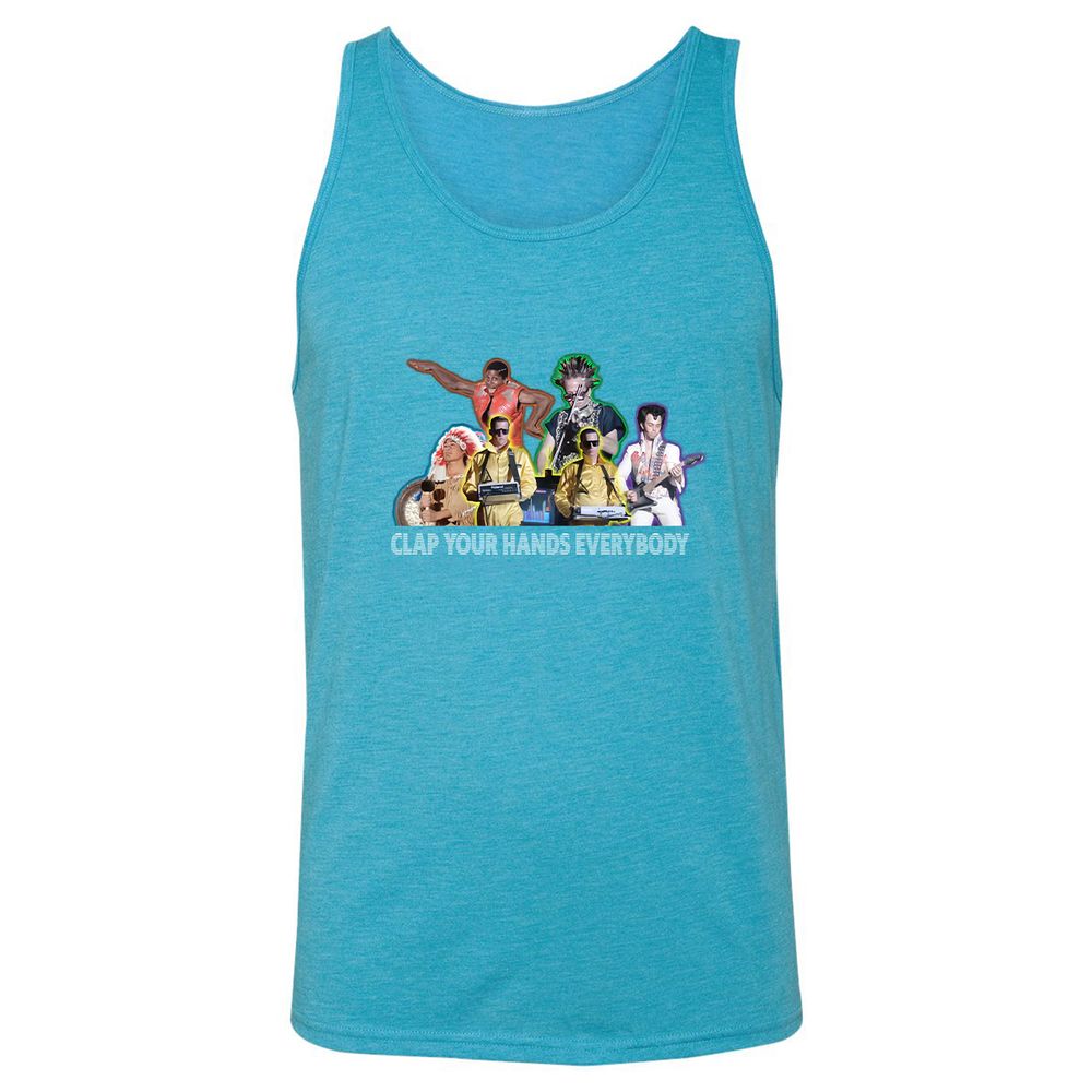 Unisex Jersey Tank - WBT5BSTA - Aqua Triblend - 3