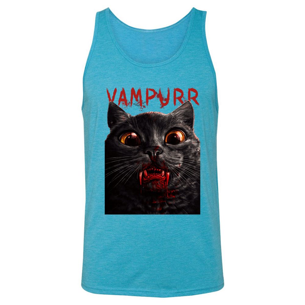 Unisex Jersey Tank - 2LAWWKZE - Aqua Triblend - 3