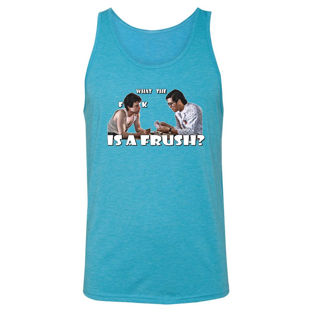 Unisex Jersey Tank - AHU2XVRN - Aqua Triblend - 3
