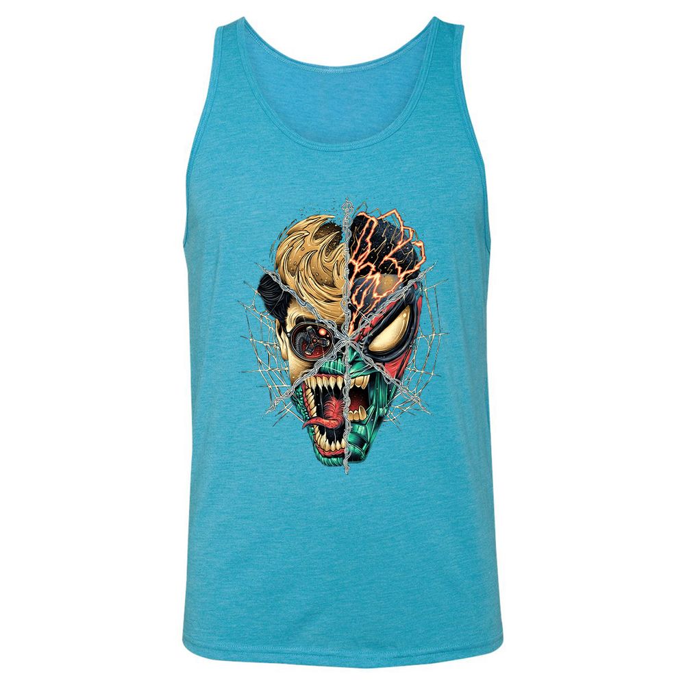 Unisex Jersey Tank - 6CS5Y6UZ - Aqua Triblend - 3