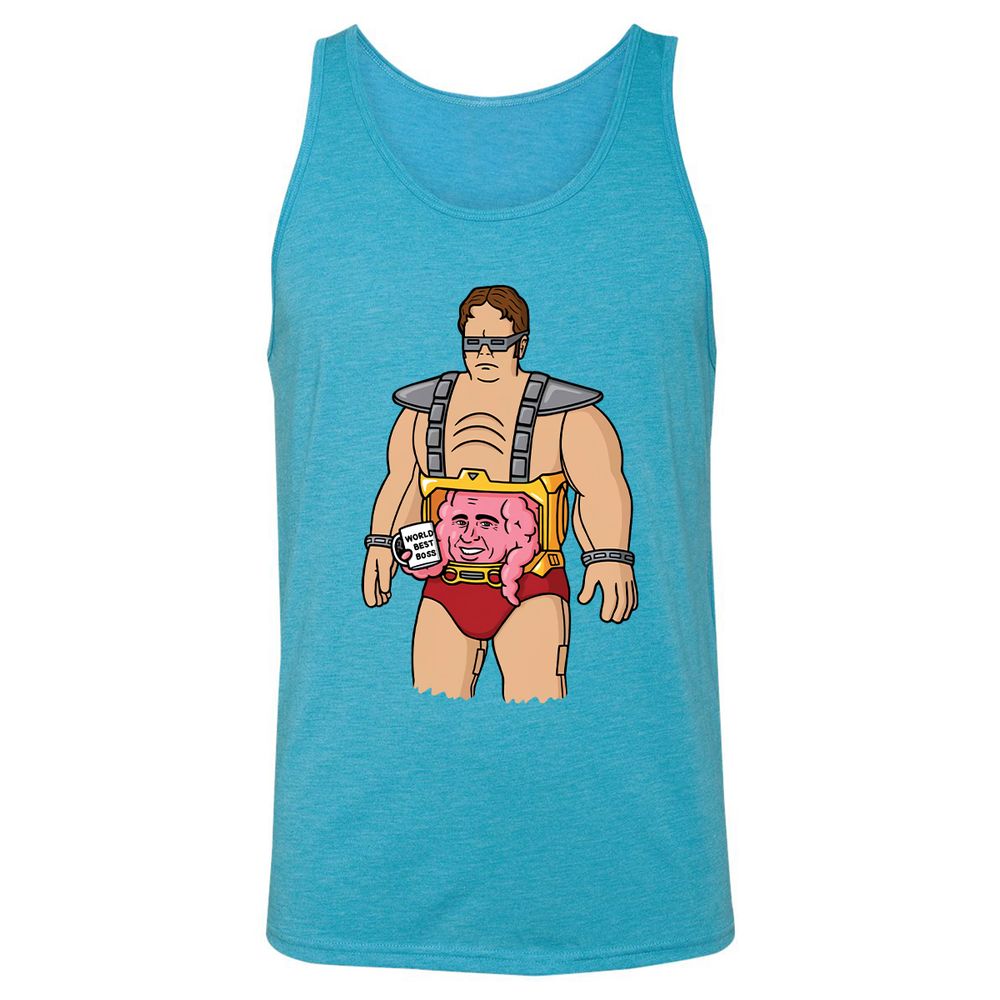 Unisex Jersey Tank - L8Z254L8 - Aqua Triblend - 3