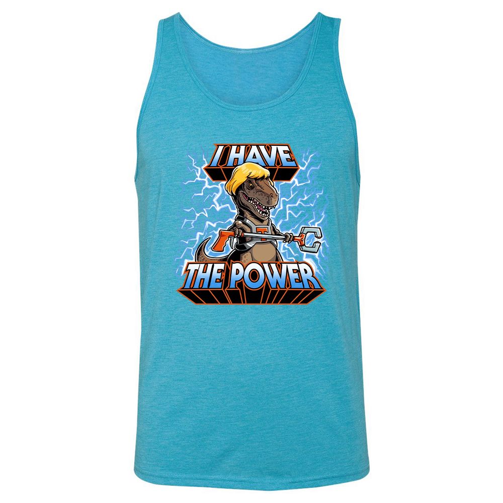 Unisex Jersey Tank - 2KVBTF2X - Aqua Triblend - 3