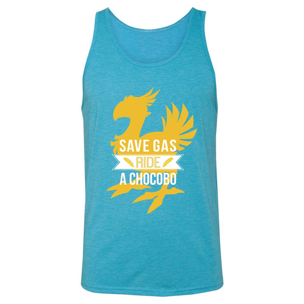 Unisex Jersey Tank - NBM6TSL2 - Aqua Triblend - 3