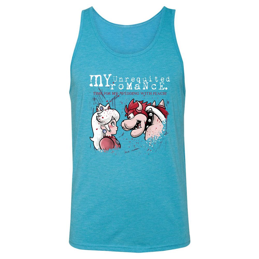 Unisex Jersey Tank - FB5LX2ES - Aqua Triblend - 3