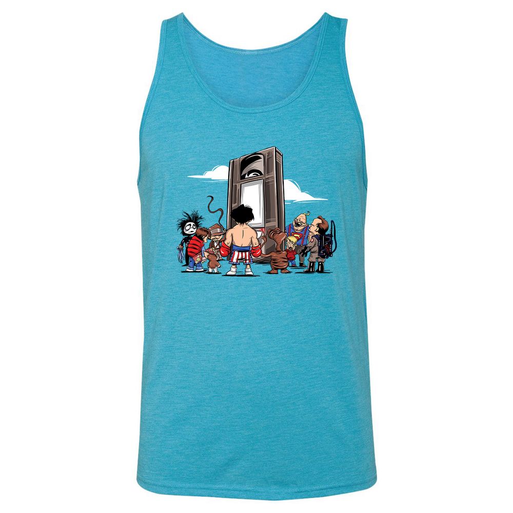 Unisex Jersey Tank - C3VF4KCJ - Aqua Triblend - 3