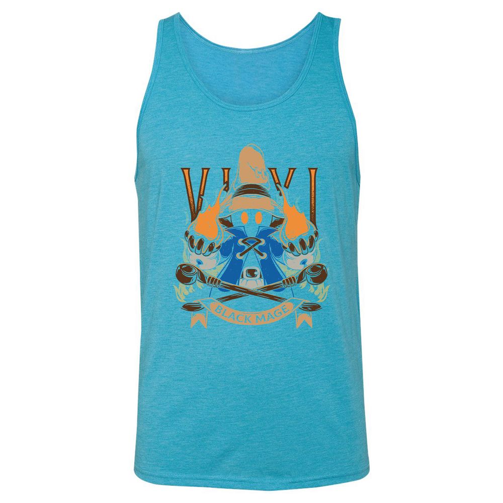Unisex Jersey Tank - HR4UNE1Y - Aqua Triblend - 3