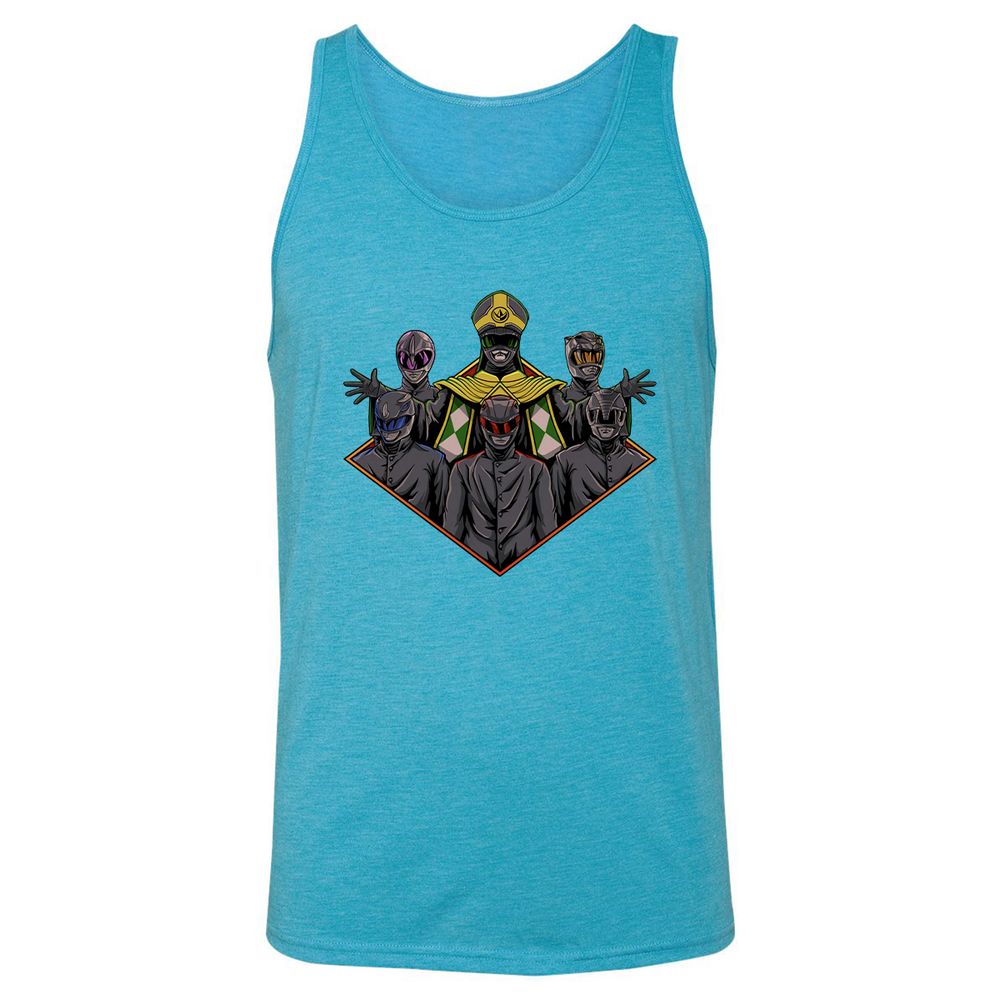 Unisex Jersey Tank - 1X8K2PJQ - Aqua Triblend - 3